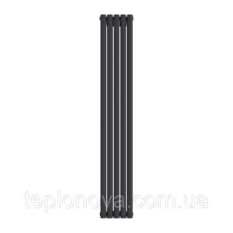 Дизайнерський радіатор 1800/295 (мм) чорний мат IDEALE ADELE (універсальне підключення) 12 5/1800/295 Чернівці - фото 6