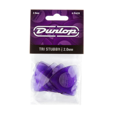 Медіатор Jim Dunlop Tri Stubby Pick 2.00mm 6 шт. (473P2.0) Вінниця - фото 3