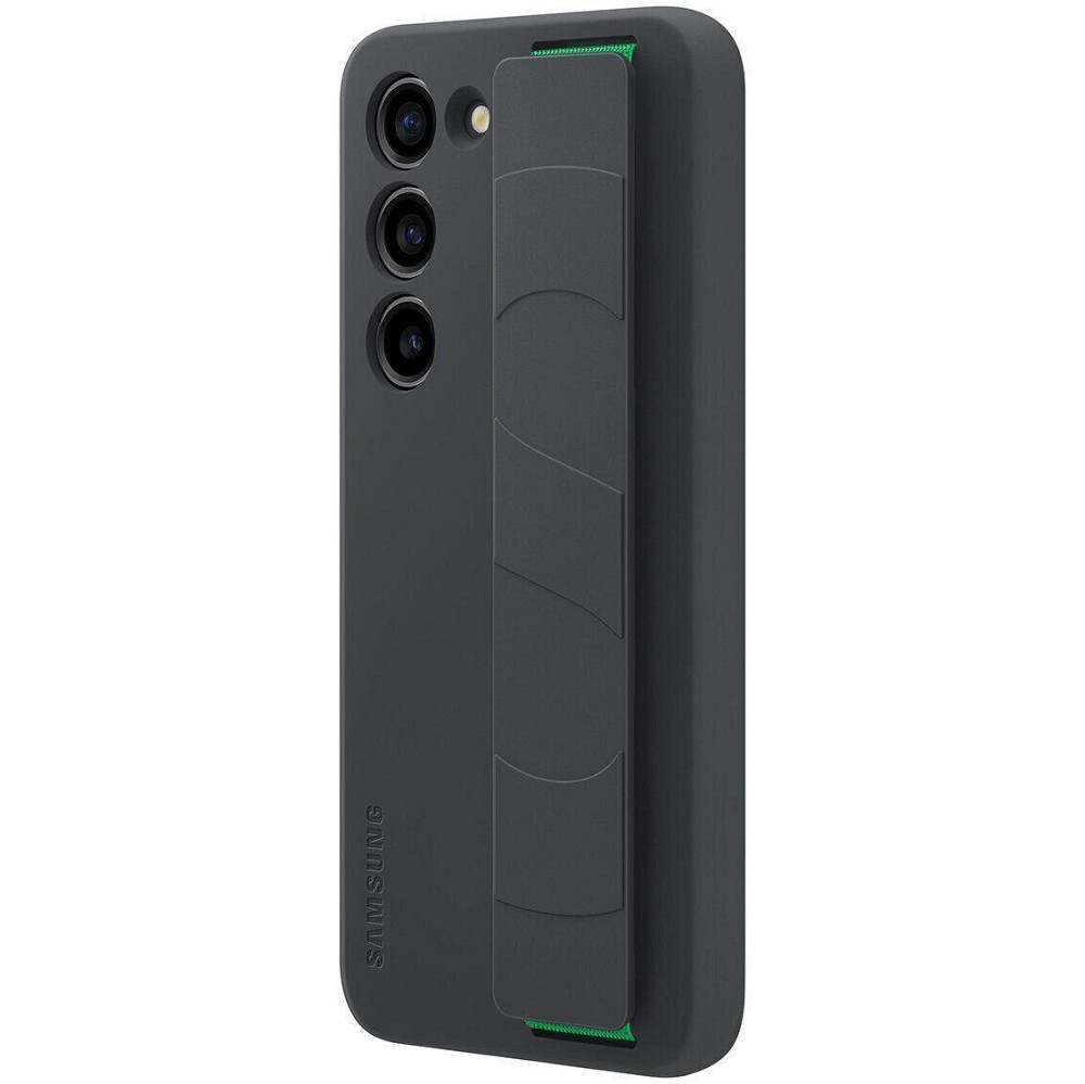 Чохолнакладка Samsung Silicone Grip Case для Samsung Galaxy S23 SMS911 Black (EFGS911TBEGRU) Чорний Харьков - изображение 2