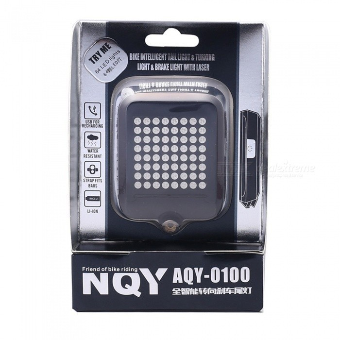 Акумуляторний задній вело ліхтар із поворотниками та лазерною доріжкою автоматичний Бровари - фото 7