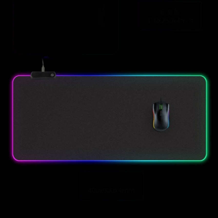 Коврик для мышки GMS WT-5 с RGB подсветкой от USB (80*30*0,4 см) Винница - изображение 1