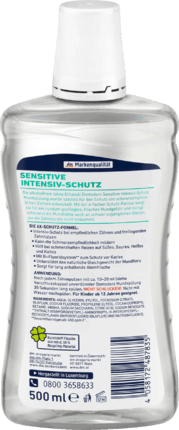 Ополаскиватель для полости рта Dontodent Sensitive 500мл Германия Львов - изображение 3