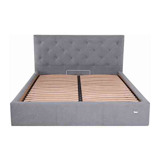 Кровать BristolDesign Rosto VIP с дополнительной металлической цельносварной рамой 180x200 серый Киев