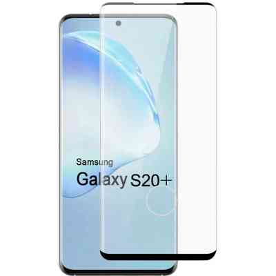 Скло захисне PowerPlant 3D Samsung Galaxy S20 Plus, Black (GL608218) Вінниця