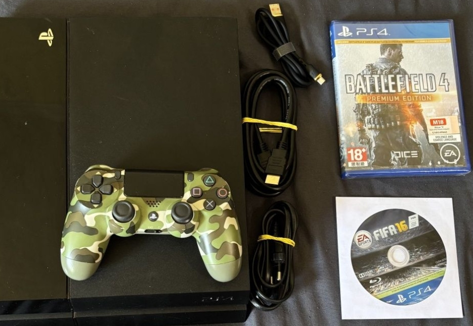 Playstation 4 + нова запакована Battlefield + fifa Харків - фото 3