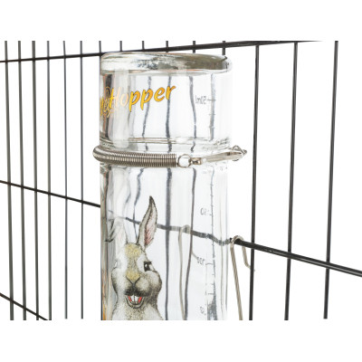 Поїлка для гризунів Trixie Honey &amp; Hopper 250 мл (скло) (4011905604466) Вінниця - фото 4