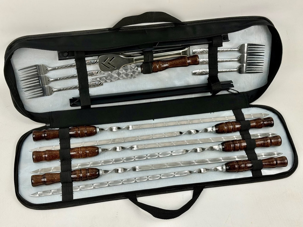 Набір шампурів Планшет Класик HAPPY DAYS подарунковий набір чоловікові Тернопіль - фото 9