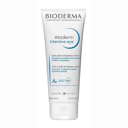 Биодерма Атодерм Интенсив для сухой кожи вокруг глаз Bioderma Atoderm Intensive Eye 3 in 1 100 мл Днепр