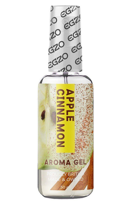Оральний гель-лубрикант EGZO AROMA GEL — Apple Cinnamon, 50 мл Sex Aura Київ - фото 2