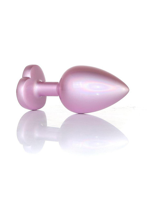 Анальная пробка - Jewellery Pearl Pink Heart Plug Clear L Sex Aura Киев - изображение 1