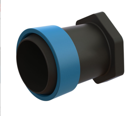 Заглушка 40 мм для спрей ленти "Туман" (фітінг для стрічки) Дніпро