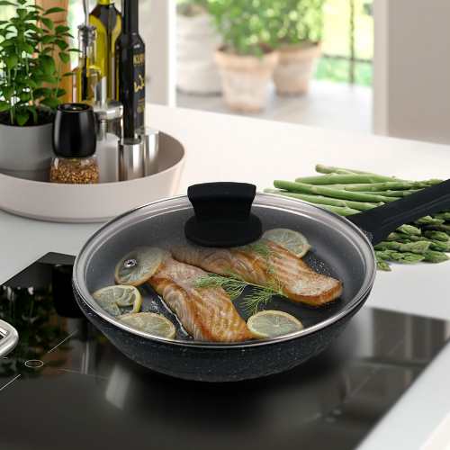 Сковорідка d20см індукційне дно а/п Granite MR-1225-20 Maestro Житомир