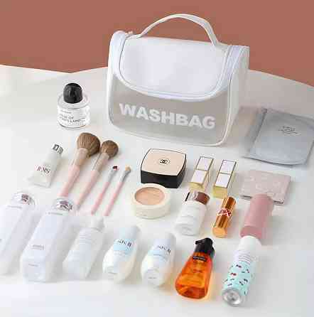 Косметичка,дорожная для путешествий органайзер для аксессуаров в ванную и душ,водонепроницаемый с ручкой Каменец-Подольский