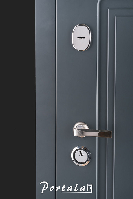 Двери уличные, МДФ-покраска по RAL,серия ТРИО, модель БЕЛФАСТ 850 Киев - изображение 3