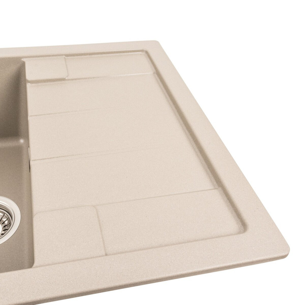 VALESO Гранітна мийка для кухні VALESO INTENSO 6550 матова Титан Київ - фото 4