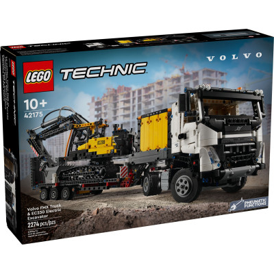 Конструктор LEGO Technic Грузовик Volvo FMX и Электрический экскаватор EC230 (42175) Винница - изображение 1