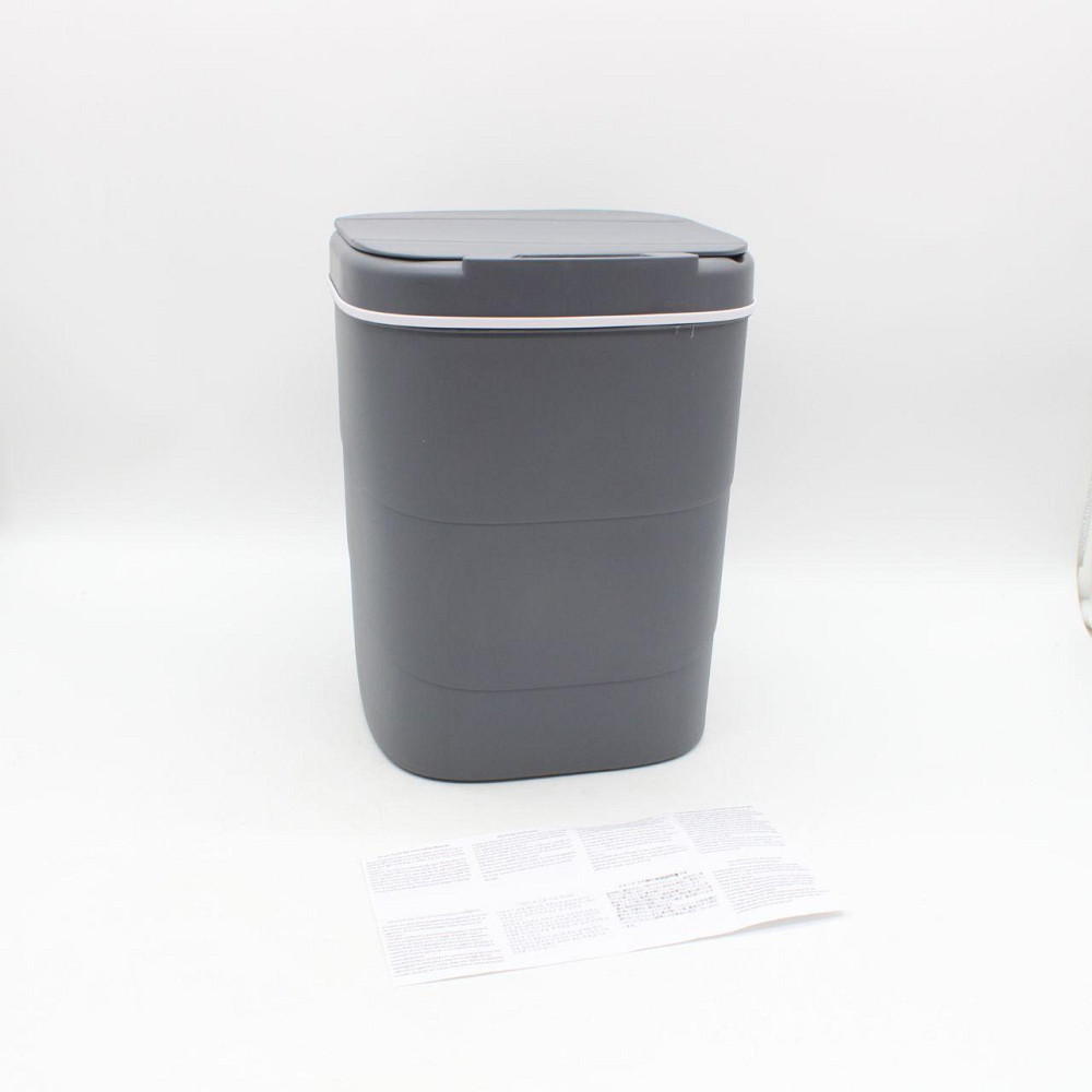 Сенсорне відро для сміття на 13л,Сірий SBR Київ - фото 10