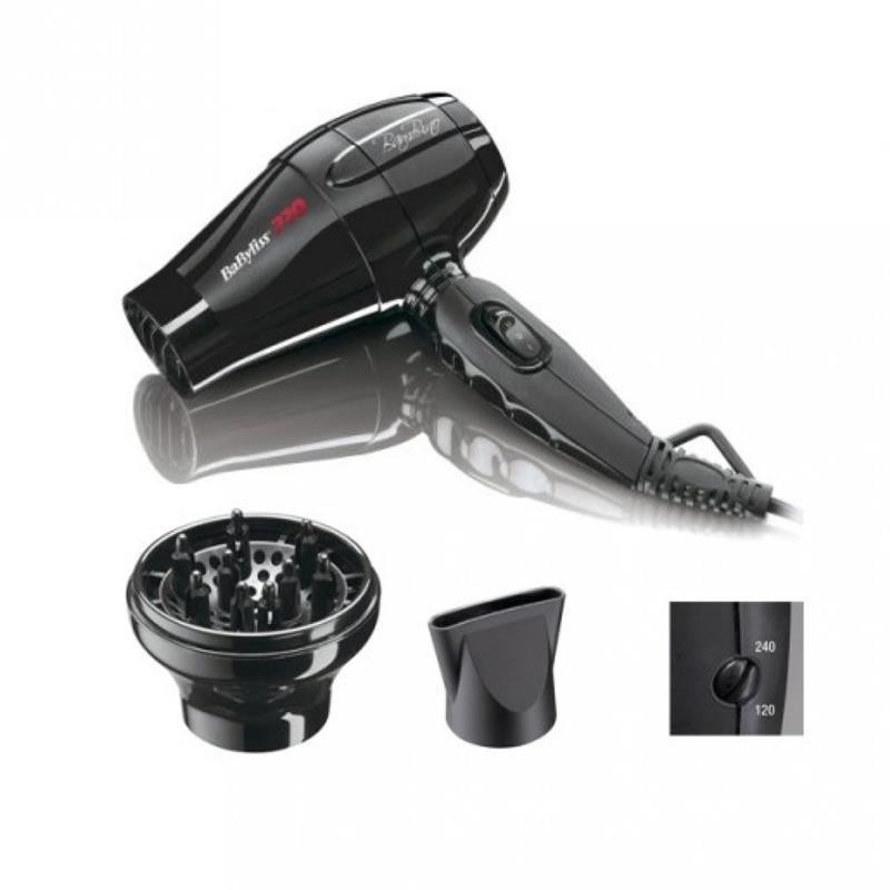 Фен Babyliss Pro BAB5510E ( Чорний ) Харків - фото 3