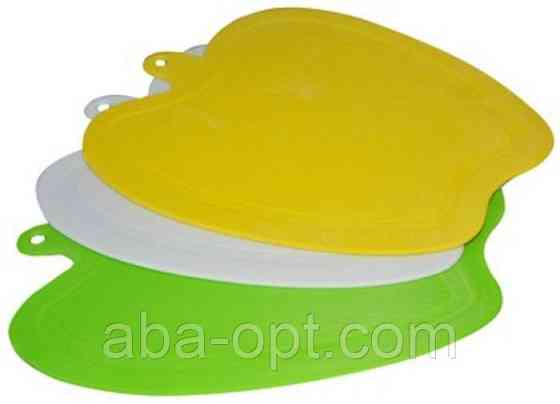 Дошка обробна пластикова "яблуко" 22 х 18 см (шт) Одеса