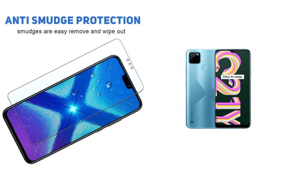 Защитное стекло NeoGlass для Realme C21, Realme C21Y – ультрапрозрачное и устойчивое Киев - изображение 3