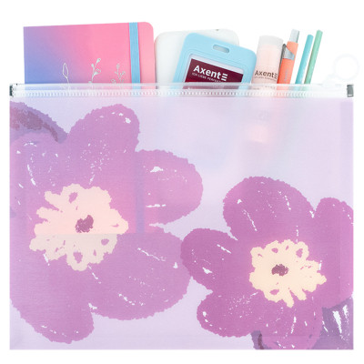Папка на молнии Axent zip-lock А4+ Lavender-4 (1497-39-A) Винница - изображение 3
