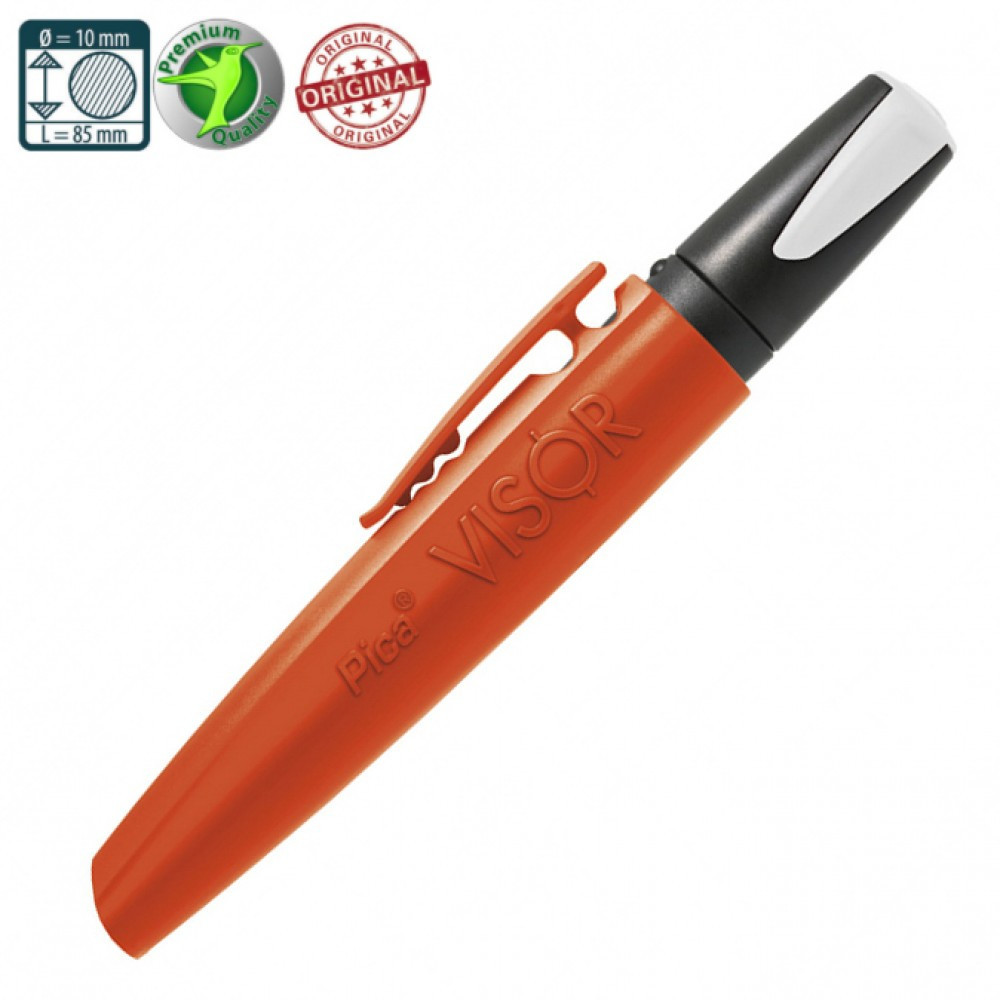 Сухий промисловий маркер PICA VISOR permanent Longlife Industrial Marker 990/52, білий Одесса - изображение 1