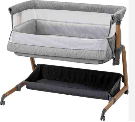 Ліжечко для дитини приставне FreeON Bliss, grey Київ