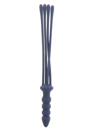 Кнут с держателем в виде анальной пробки Taboom Silicone Supreme, синий Sex Aura Киев