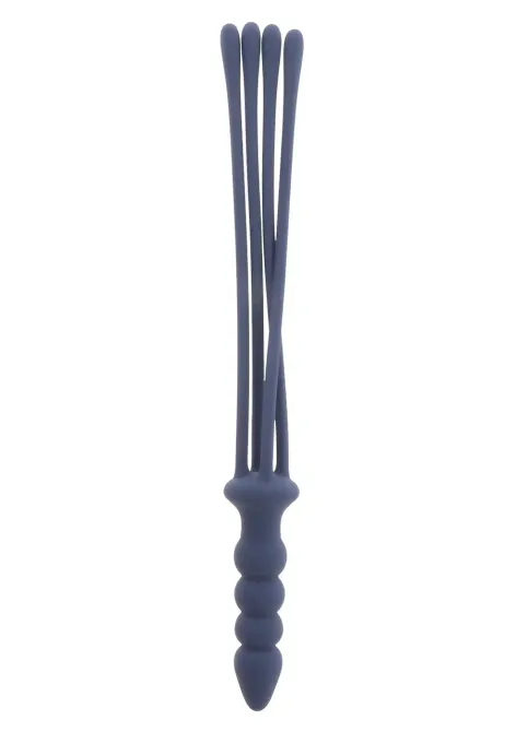 Кнут с держателем в виде анальной пробки Taboom Silicone Supreme, синий Sex Aura Киев - изображение 3