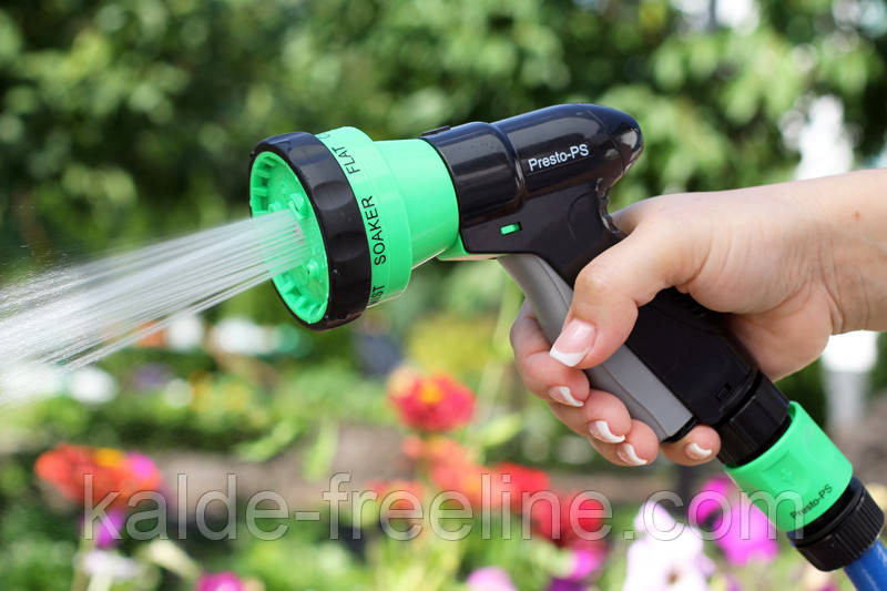 Пістолет для поливу пластиковий Presto-PS насадка на шланг (2048N) Харьков - изображение 6