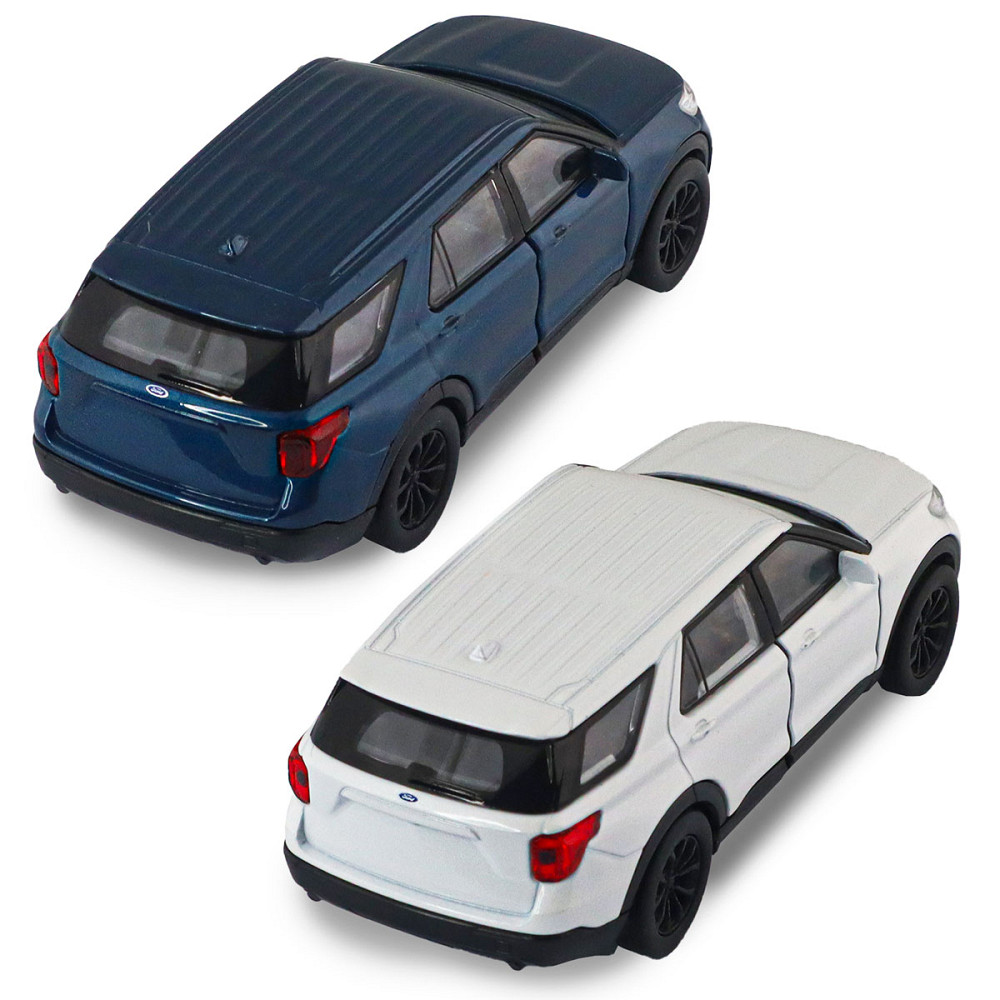 Автомодель - Ford Explorer 2023 (перламутрово-білий, блакитний металік) Днепр - изображение 11