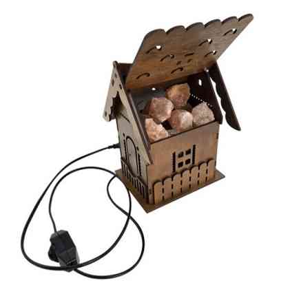 Лампа соляная настольная Домик Киев