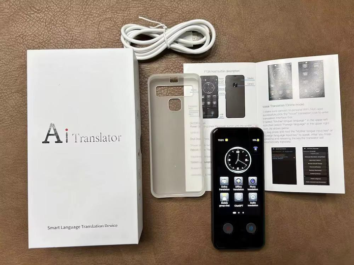 Голосовой электронный переводчик AI Translator F13b Wi-Fi (140 языков) Винница - изображение 5