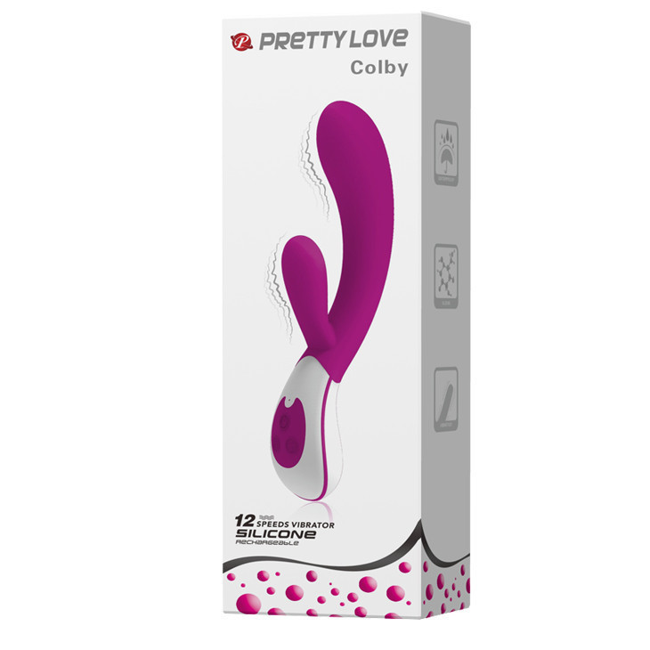 Вібратор - Pretty Love Colby Vibrator Purple Sex Aura Київ - фото 10