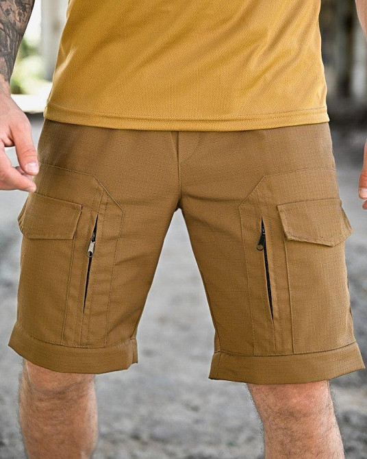 Тактичні штани шорти джогери MINISTERIUM кайот ПП7806 Одеса - фото 9