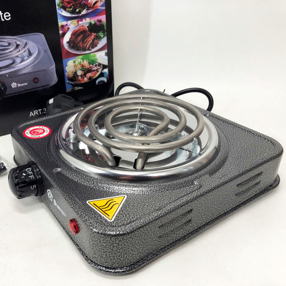 Комфорка електрична Domotec MS-5801 1000 Вт, Кухонна електроплита настільна одноконфорочна YE-94 Львів - фото 9