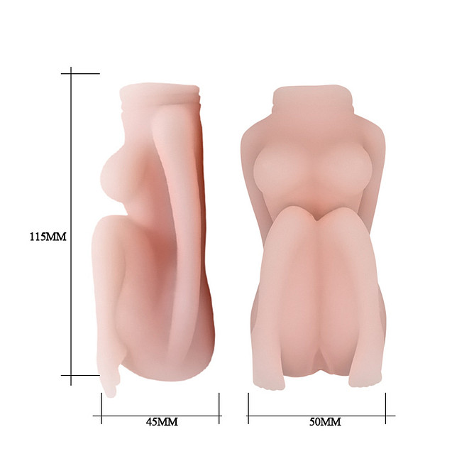 Мастурбатор-вагина девственница BAILE - VAGINA AND BREAST MASTURBATOR, BM-009006NJ Sex Aura Киев - изображение 8