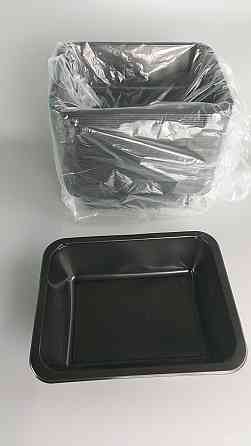 Ланч бокс полипропиленовый черный T-1   227 х 178 х 60 мм (50 шт) Харьков