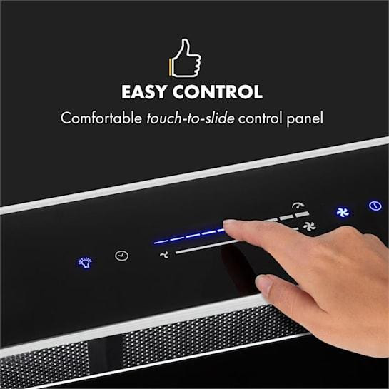 Витяжка прихованого монтажу Royal Flush 90 см 576 м3/год Klarstein Німеччина Рівне - фото 8