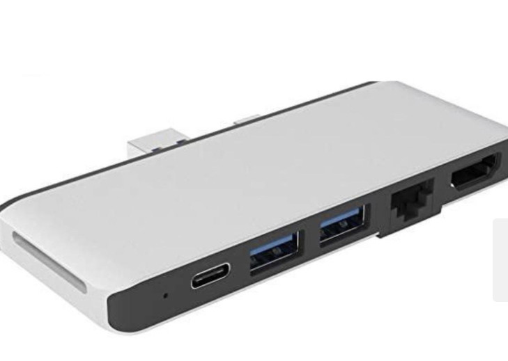 Концентратор Surface Pro 7, адаптер 6 в 2 з 4K Ethernet Луцьк - фото 1