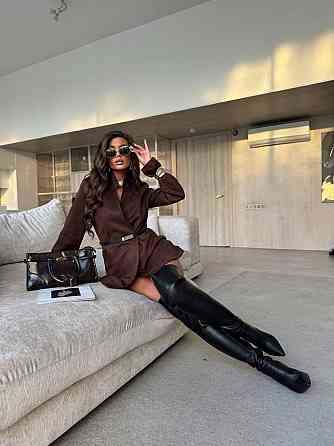 Жіночий стильний романтичний костюм: шорти + жакет замш на дайвінгу Одеса