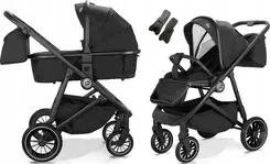 Детская коляска Milu Kids Tibi Black Oxford Głęboko Spacerowy Киев - изображение 1