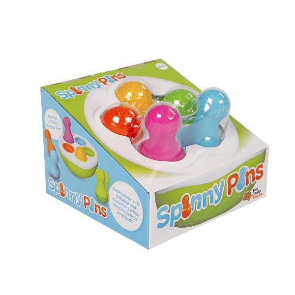 Сортер-балансир Fat Brain Toys Spinny Pins Неваляшки (F248ML) Харьков - изображение 16