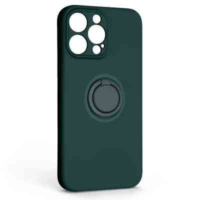 Чехол для мобильного телефона Armorstandart Icon Ring Apple iPhone 14 Pro Max Dark Green (ARM68724) Винница