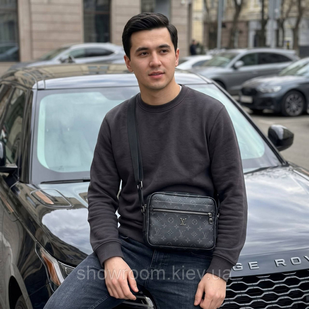 Чоловіча барсетка, сумка на плече Лв (2510) Київ - фото 8