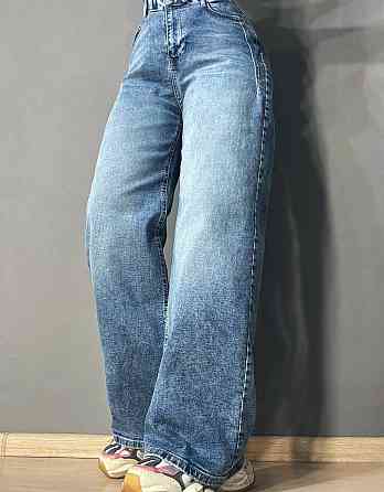 Джинсы женские Its Basic 2507-4 wide leg палаццо стрейчевые голубые, голубой, 38, 38 Киев
