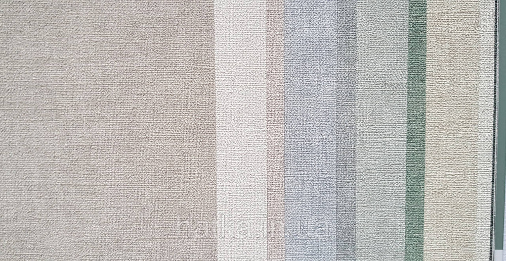 Шпалери вінілові на флізеліні AS creation Amber метрові однотонні структурні під тканину матові темно-сірі Київ - фото 2