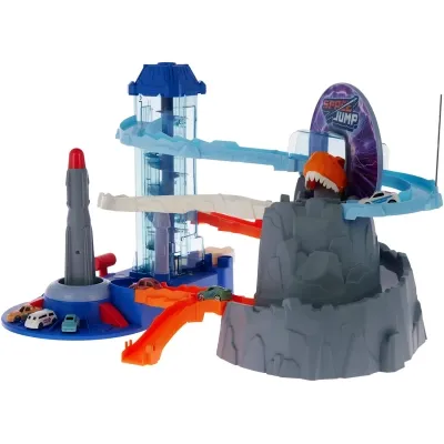 Игровой набор ZIPP Toys Dino автотрек-ракета электрический, 6 машинок (5508A) Винница - изображение 10