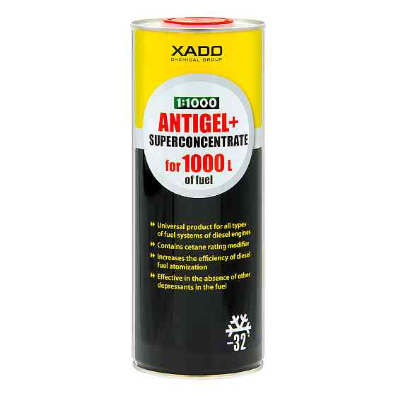 Присадка для дизелю Xado Антигель+ суперконцентрат 1л Львів