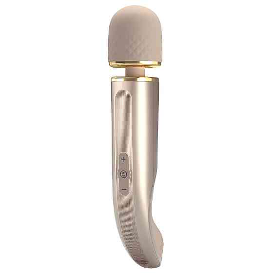 Вибромассажер микрофон PRETTY LOVE Interesting Massager Gold, 29 х 5.8 см Sex Aura Киев